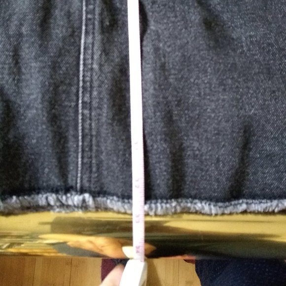 Zara denim full zip long sleeve mini dress NWOT - Picture 9 of 9